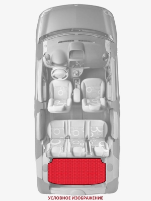 ЭВА коврики «Queen Lux» багажник для Skoda Felicia Pick Up